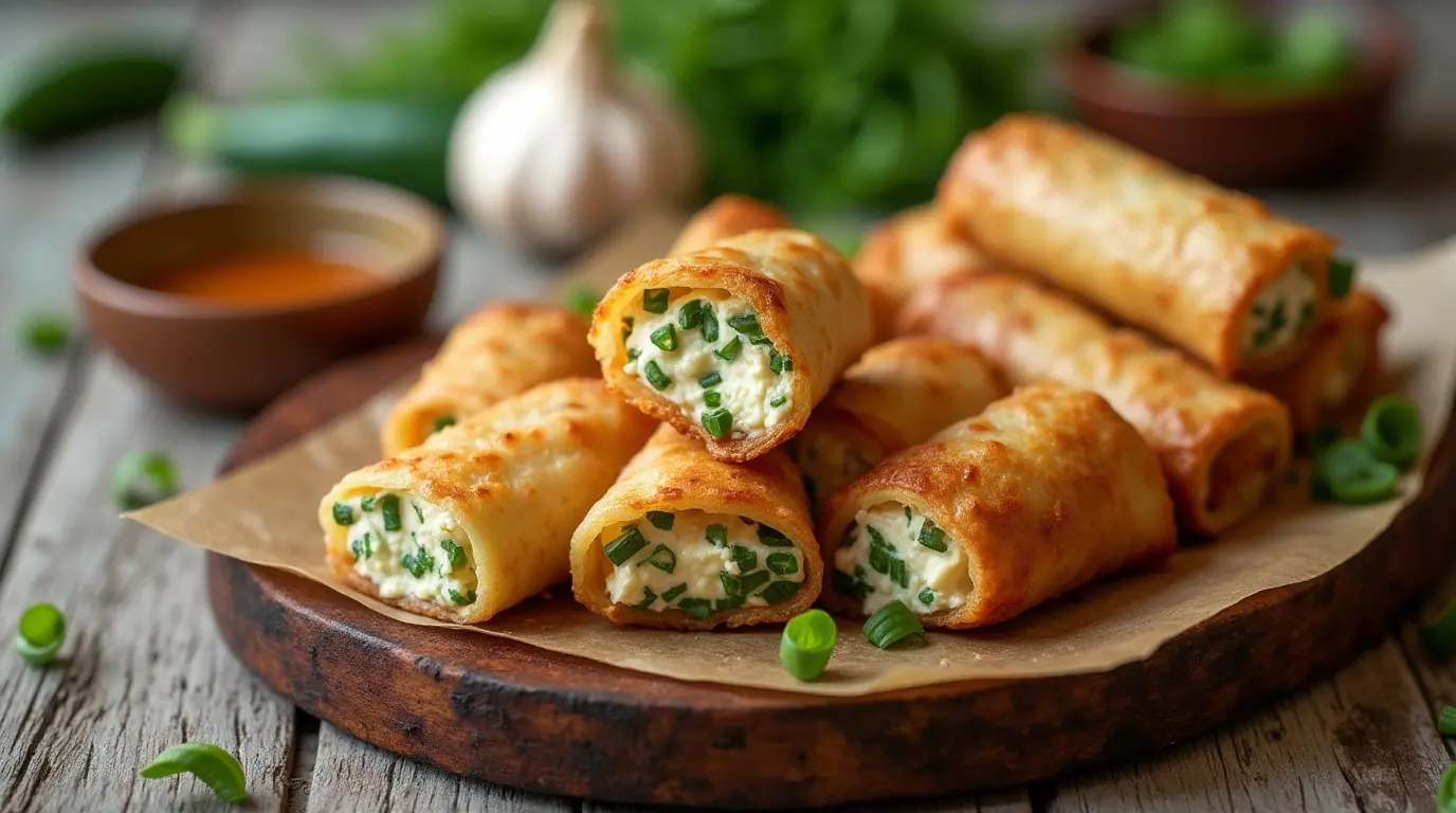 Egg Roll Wrapper Goat Cheese Jalapeno Recipe Top 3 Cooking Methods