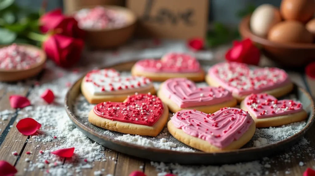 How to Make Valentine's Day Cookies love