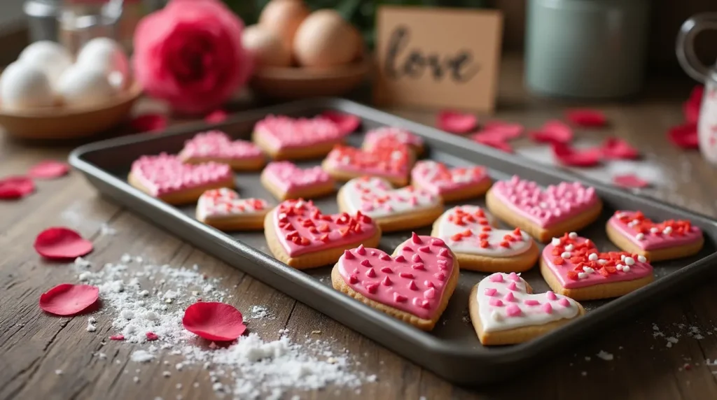 How to Make Valentine's Day Cookies love