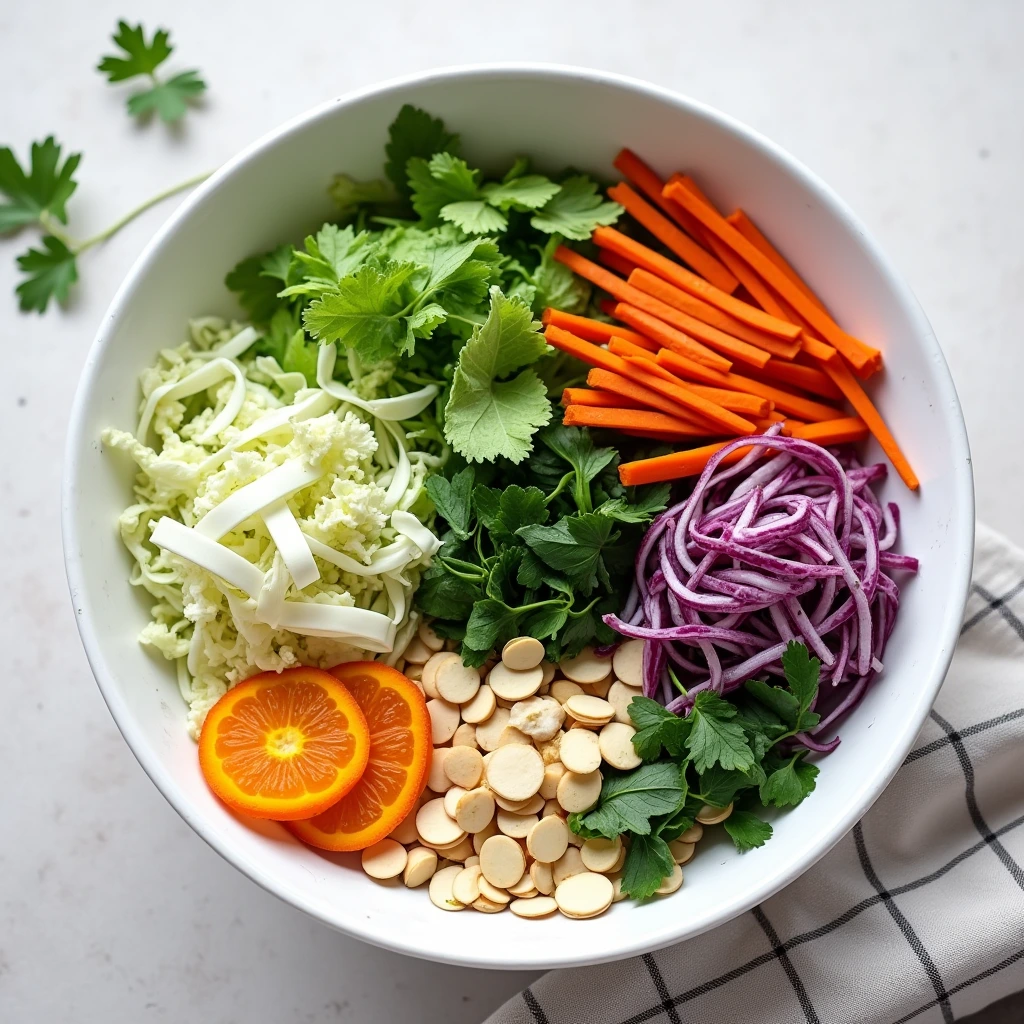 Chinese Chicken Salad recipe transformed with 8 smart swaps for guilt-free indulgence. Lower calories without sacrificing that amazing crunch and flavor. Try these simple tweaks today! 