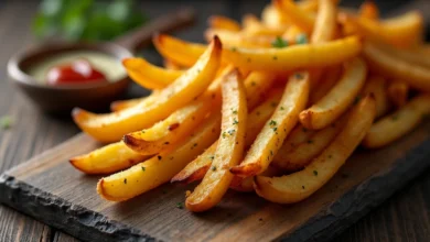 Seasoned french fries recipe: Transform basic potatoes into crispy, restaurant-style fries with our foolproof seasoning blend. Master the perfect crunch and flavor. Learn how!