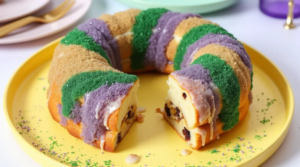 Gras King Cake Recipe: Tired of dry Mardi Gras desserts? Master a soft, crowd-pleasing version in just 5 simple steps. Discover the secret today!