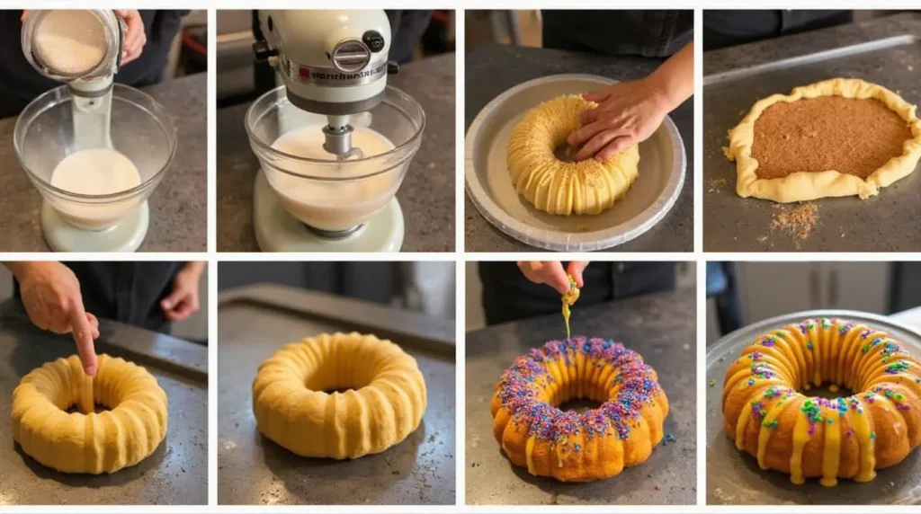 Gras King Cake Recipe: Tired of dry Mardi Gras desserts? Master a soft, crowd-pleasing version in just 5 simple steps. Discover the secret today!