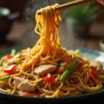 Chicken Lo Mein made better than takeout in just 20 minutes! Master this classic Chinese dish with simple pantry ingredients and pro chef techniques. Learn the secrets today.