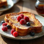 French toast recipe that transforms simple ingredients into breakfast magic! Master our 5-step method for creating perfectly golden, healthy French Toast every time. Try today!