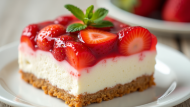 Strawberry Pretzel Recipe made better! Try these 5 simple tricks for a crunchier crust, creamier filling, and the perfect balance of sweet and salty. Discover now!